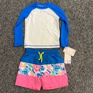 Tommy Bahama Boys Swimwear 2 piece Size 24 Months NWT